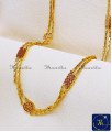 2 line gold chain designs