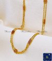 2 line gold chain designs
