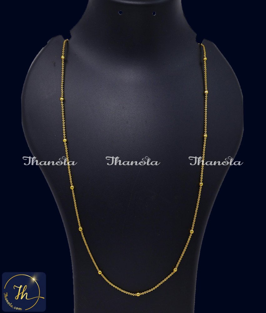 Gold chain design in India