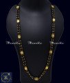 30 Inch 1 Gram Gold Long Black Crystal Beads Chain for Women crystal chain for women