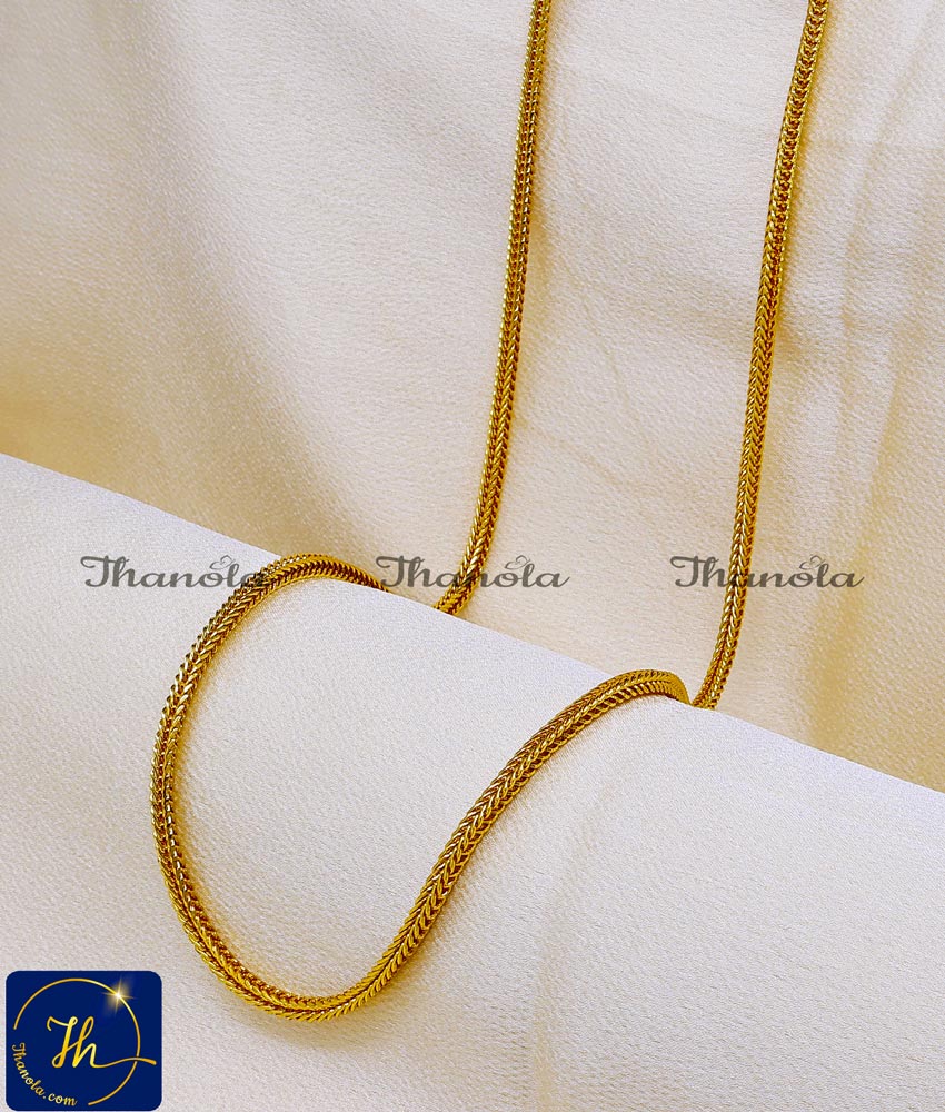Square chain gold design