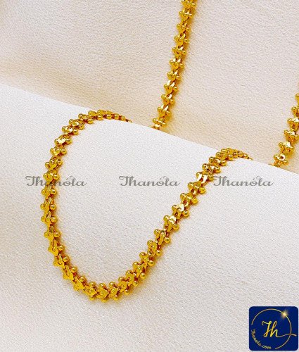 CHA1082 - New Model Daily Wear Long Lasting 22k Gold Plated Chain