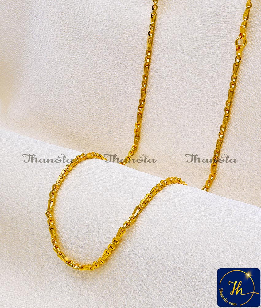 Real Gold Look Gold Plated Chain for Women