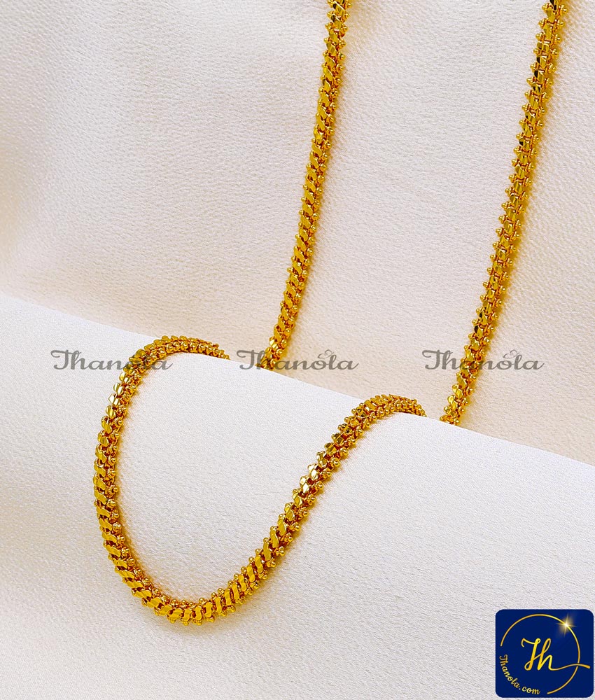 Gold Chain Design for women daily wear