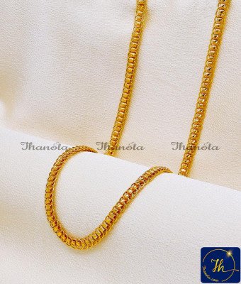 CHA1113-XLG - 36 Inch Premium Quality Buy 1 Gram Gold Chain Online for Women CHA1113-XLG - 36 Inch Premium Quality Buy 1 Gram Gold Chain Online for Women