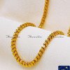 CHA1114A-XLG - 36 Inch Marriage Gold Chain Designs Heart Model 1g Gold Chain