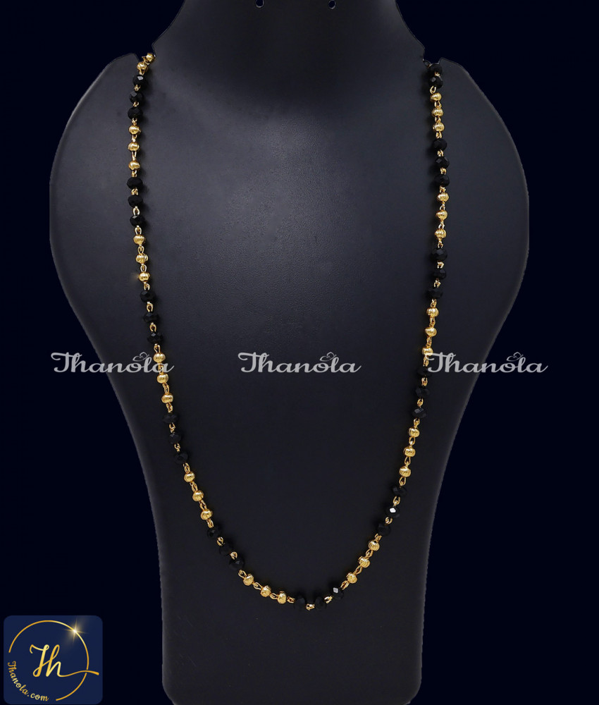 Black Beads Chain Designs