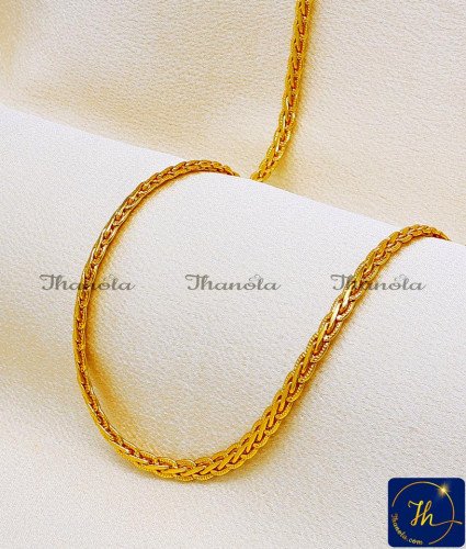 CHA1142B-XLG - 36 Inch Gold Chain Design Simple Daily Use Long Chain Online