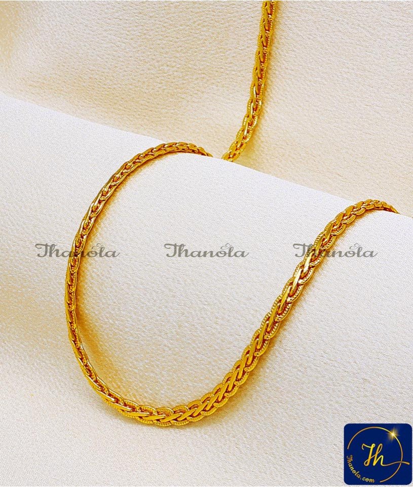 Thin Gold Chain for Girls