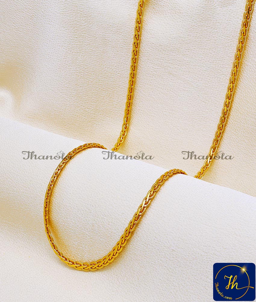 Thin Gold Chain for Girls