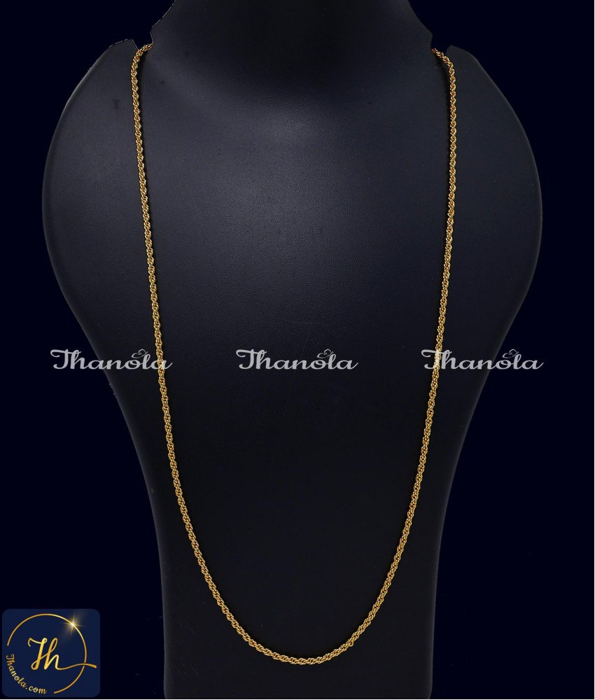 Imitation Lightweight Daily Wear Twisted Rope Chain Twisted Rope Chain for Men