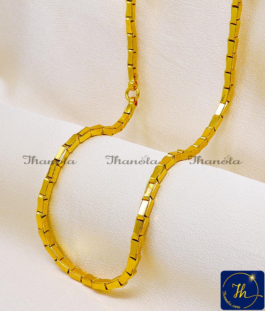 Gold Plated Chain for Men with guarantee