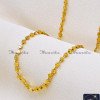 CHA1183 - New Model Cd Design 1 Gram Gold Chain with Guarantee
