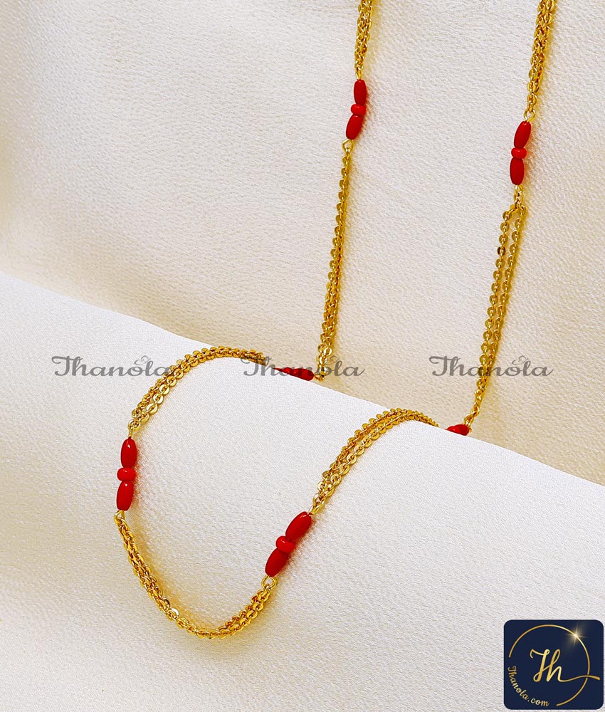 South Indian Jewellery Chain Design for Girl