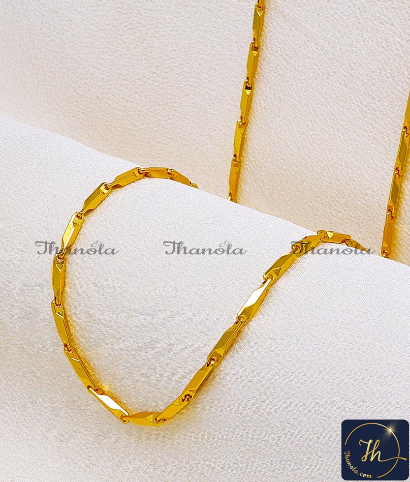 Latest Gold Chain Design for Men in India