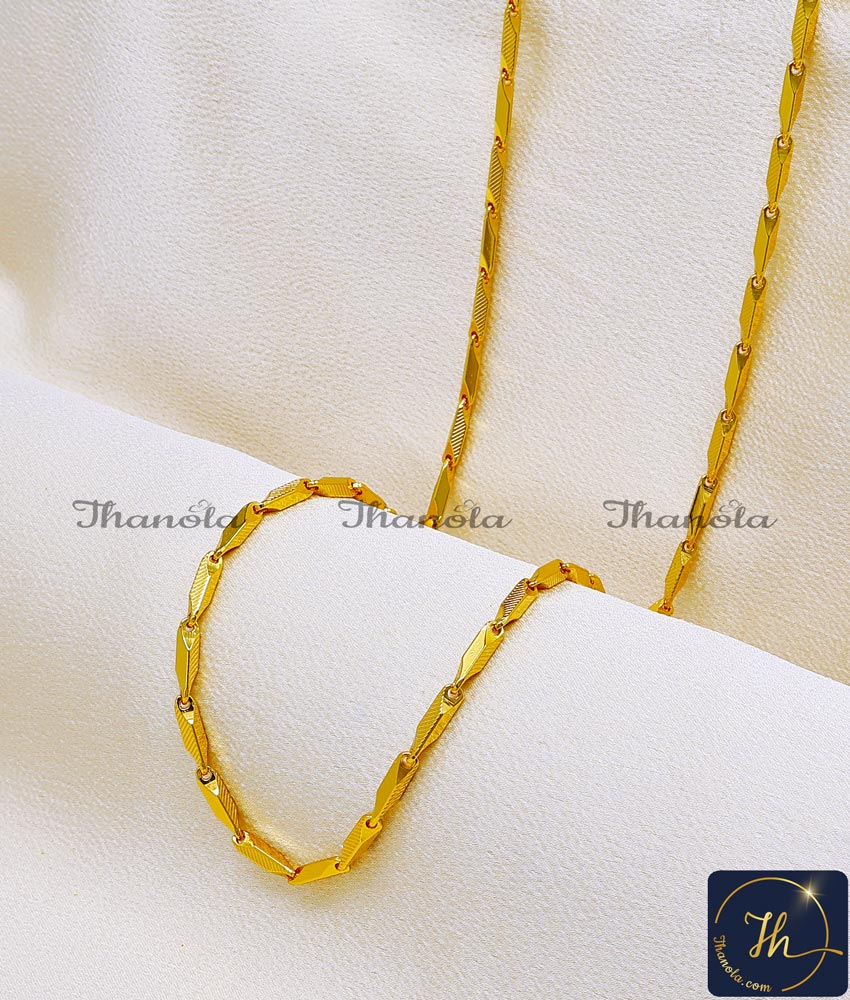 10 Gram Gold Chain Designs for Mens in India