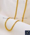 simple light weight gold chain design