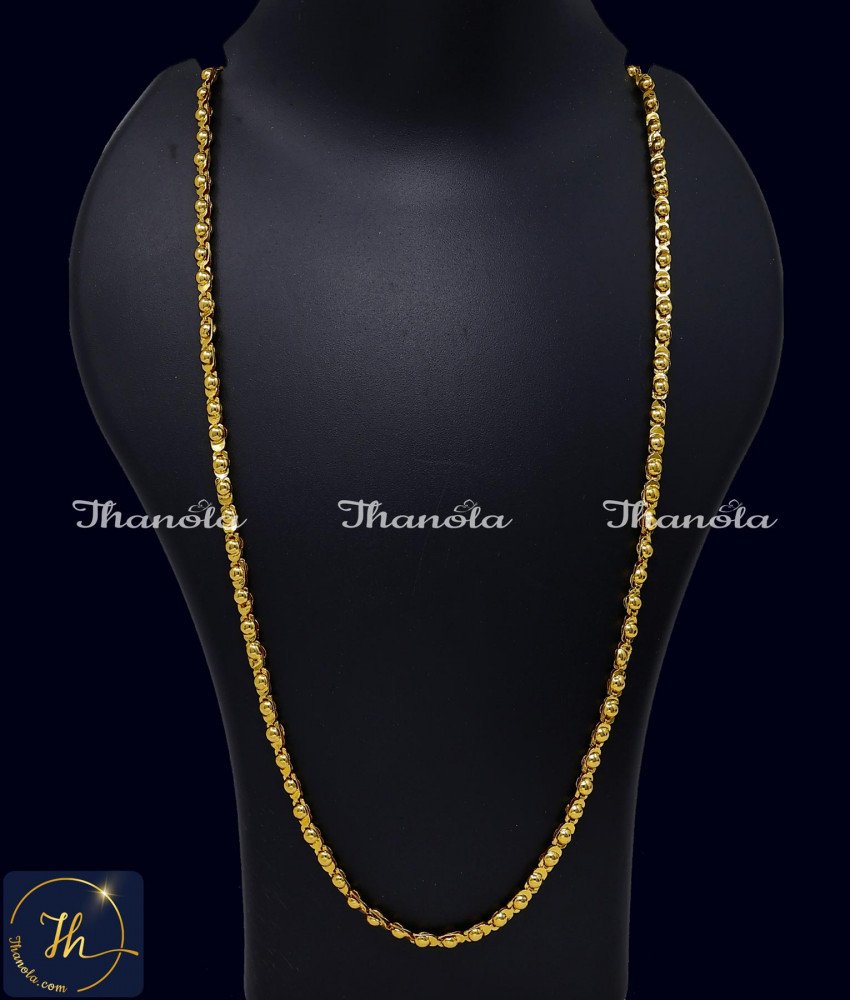 1 gram gold chain designs with price