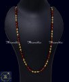 36 Inch Traditional Crystal Fancy Gold Chain Designs for Ladies simple crystal beads jewellery designs