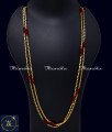 gold simple crystal beads jewellery designs