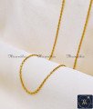 daily wear gold plated chain for women