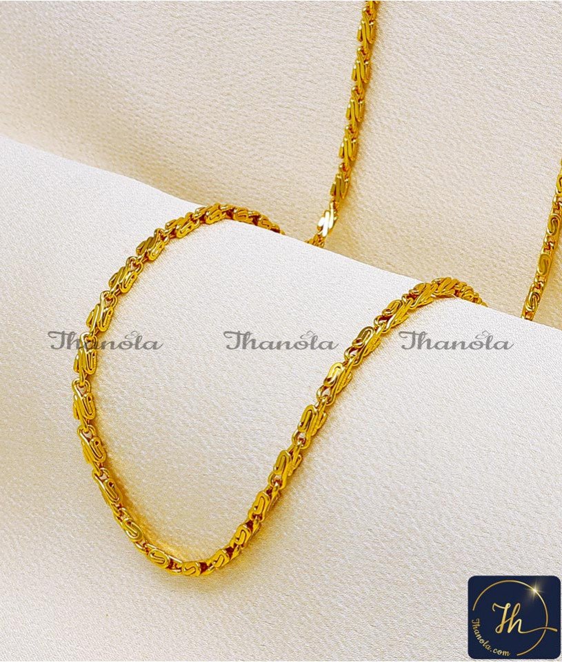 1 gram gold chain design