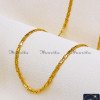 CHA1371-XLG - 36 Inch New Daily Wear Light Weight 1 Gram Gold Chain Design