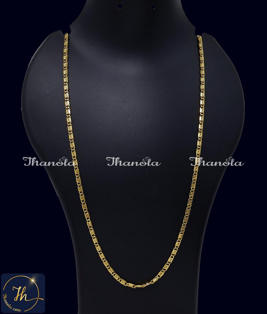 1 gram gold chain design for women