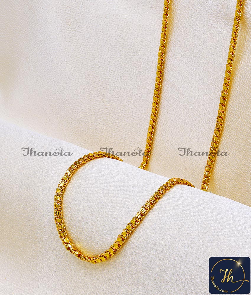 gram gold chain design for ladies