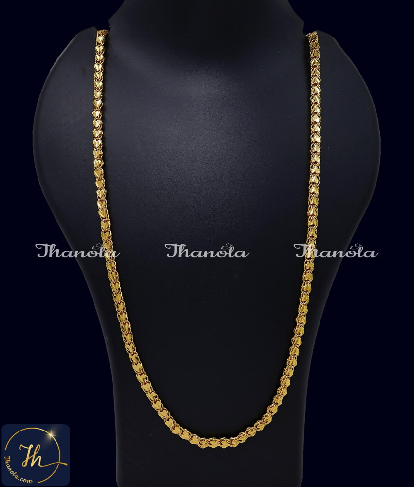 gram gold chain design for ladies