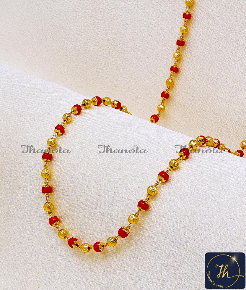 daily wear simple gold plated chain