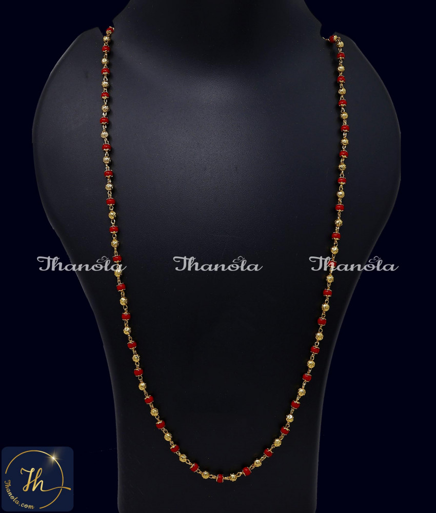 daily wear simple gold plated chain