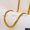 CHA1393-XLG - 36 Inch Best Quality Gold Plated Thick Sundari Chain Design