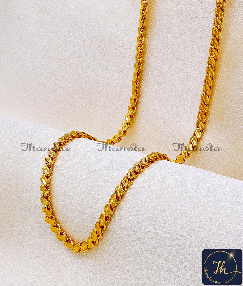 unique mens gold chain design