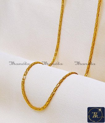 CHA1410 - New Model Daily Wear Light Weight Gold Chain Design