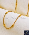 1 Gram Gold Plated Light Weight Daily Wear Chain Designs Latest Daily Wear Gold Chain Designs
