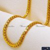 CHA1436 - 1 Gram Gold Plated with Guarantee Heart Design Chain