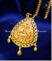 gold lakshmi pendant designs