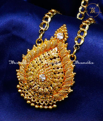 DCH1199 - Best Quality Gold Covering Dollar Chain for Women