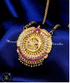 1 gram gold lakshmi pendant