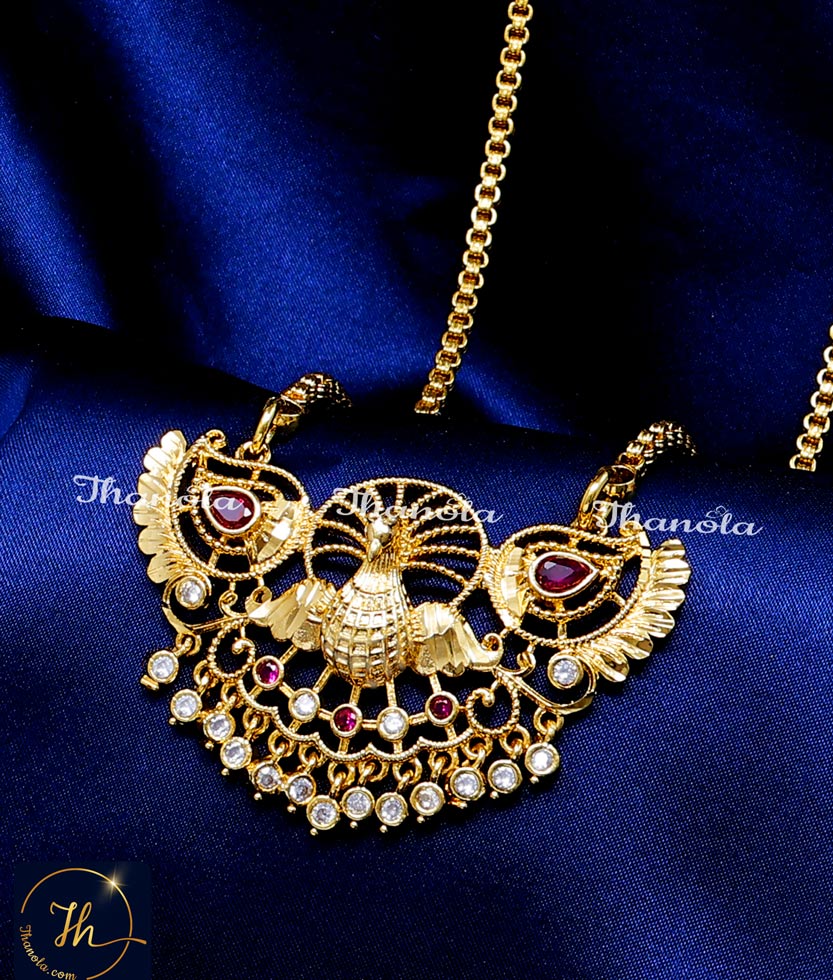 peacock pendant design