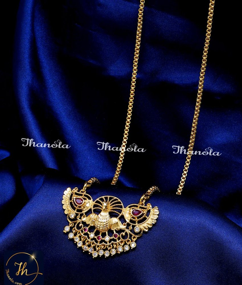 peacock pendant design