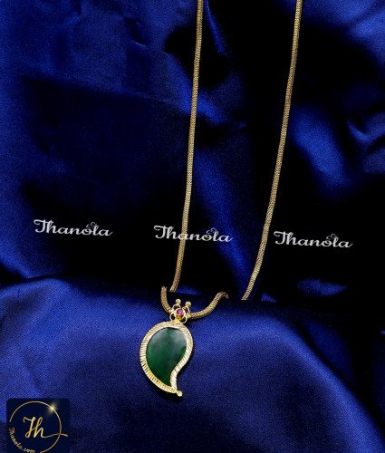DCH1293 - Kerala Traditional Palakka Pendant Chain Online