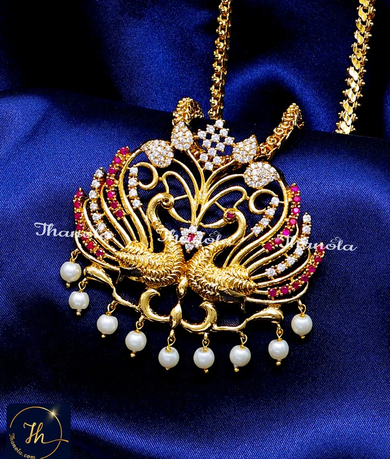 peacock gold dollar design