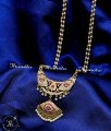 gold valampuri sangu pendant