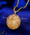 dubai gold chain locket design