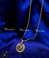 gold stone pendant designs latest