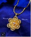 white stone dollar chain