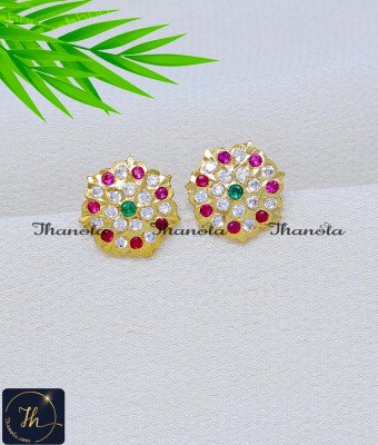 ERA2408 - Five Metal Jewellery Impon Stud Earrings for Women