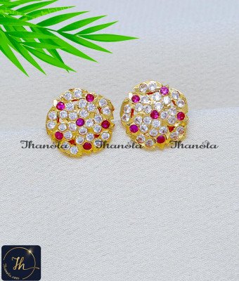 ERA2409 - Impon Panchaloha Impon Stud Earrings for Daily Wear